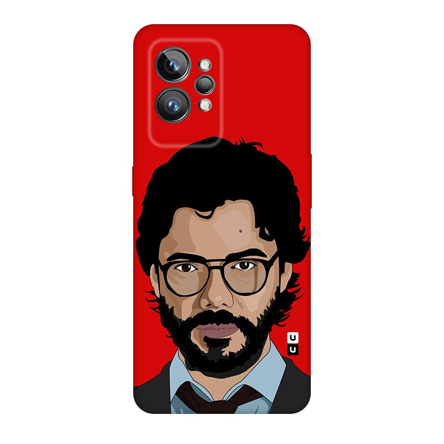 The Professor Illustration Art Original Polycarbonate Back Case for Realme GT2 Pro