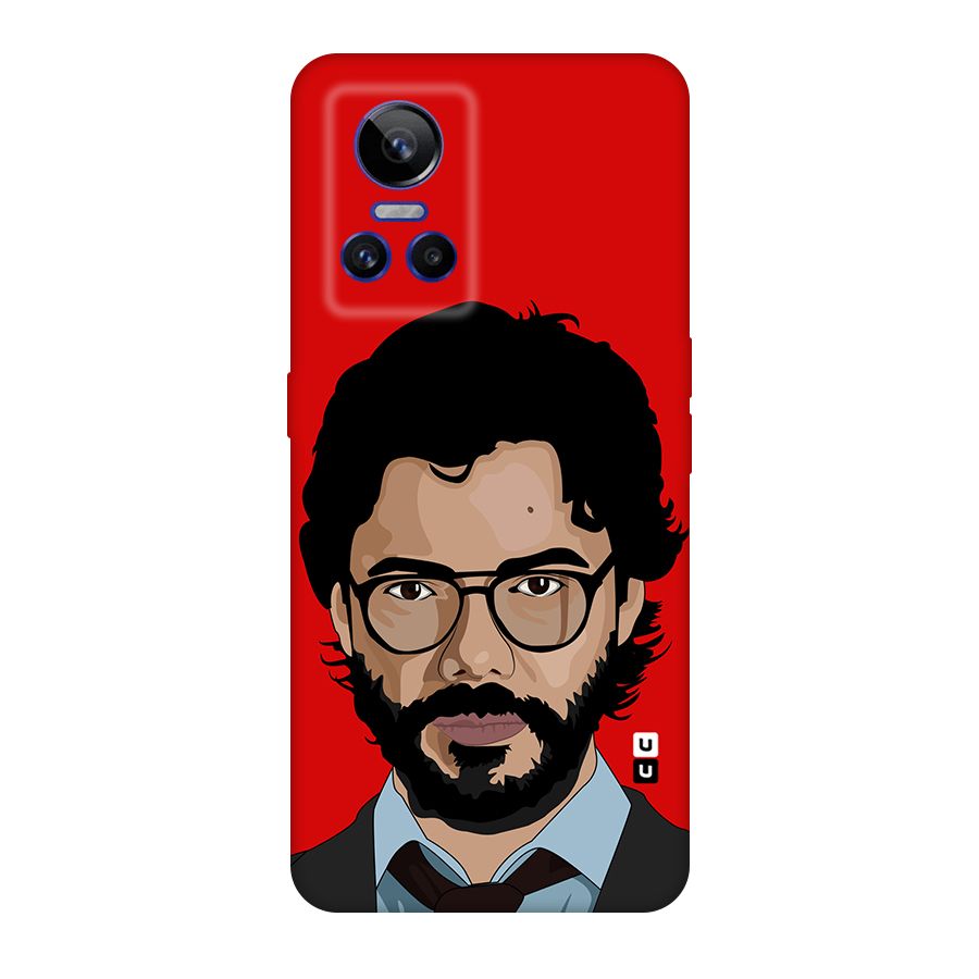 The Professor Illustration Art Original Polycarbonate Back Case for Realme GT Neo 3