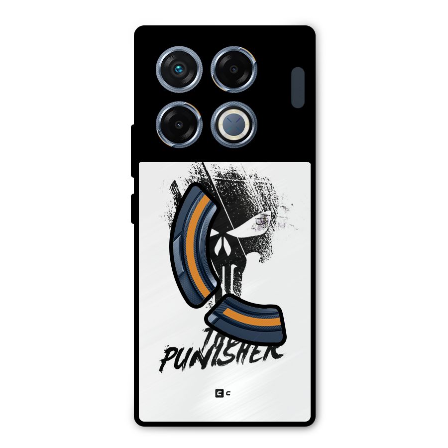 The Punisher Metal Back Case for Infinix GT 20 Pro
