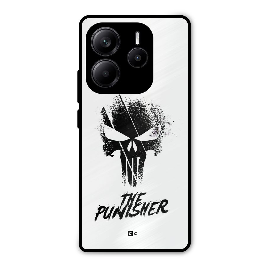 The Punisher Metal Back Case for Redmi Note 14 5G