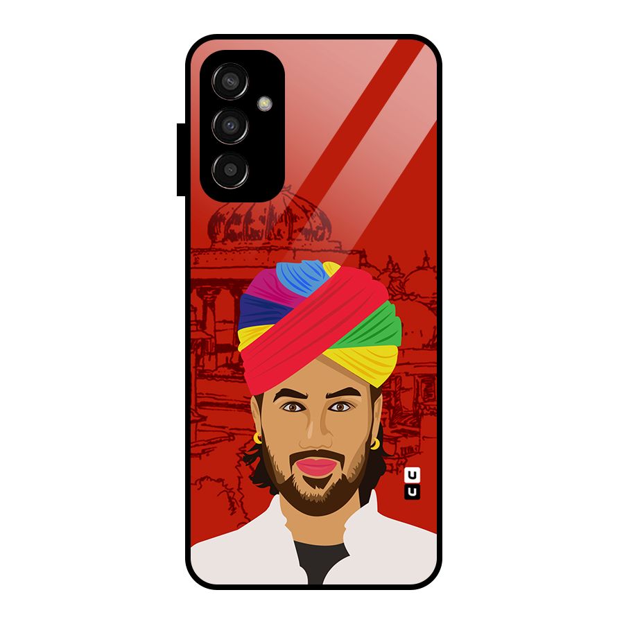 The Rajasthani Chokro Glass Back Case for Galaxy F13