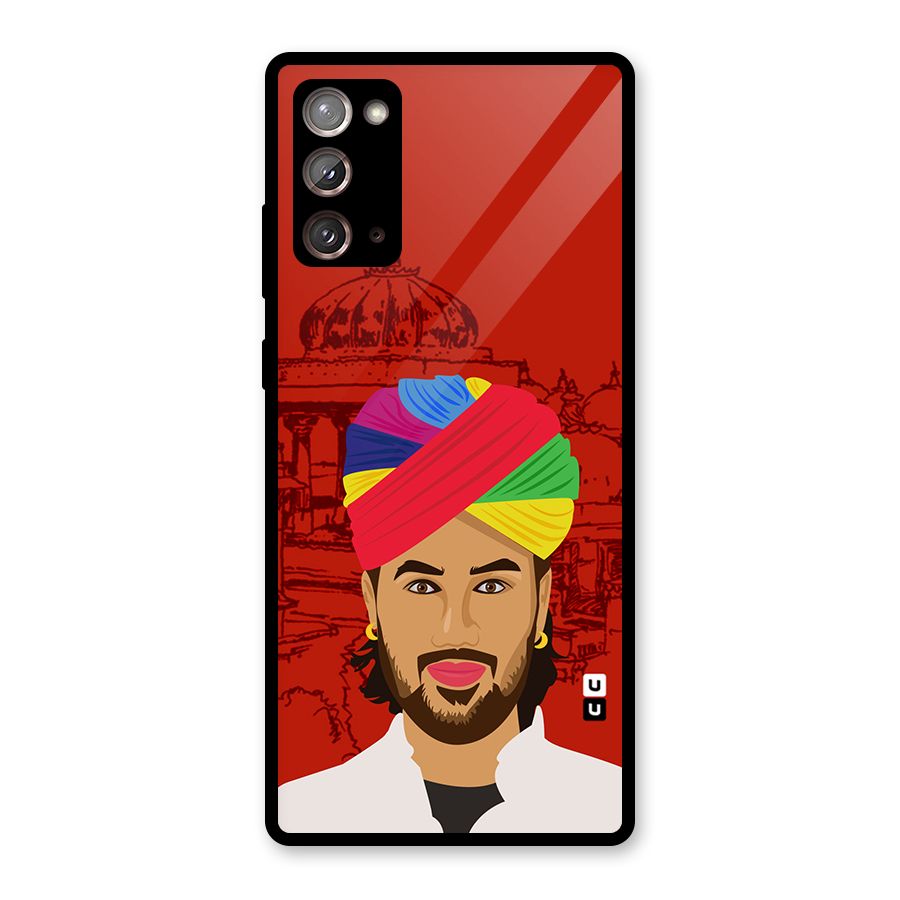 The Rajasthani Chokro Glass Back Case for Galaxy Note 20