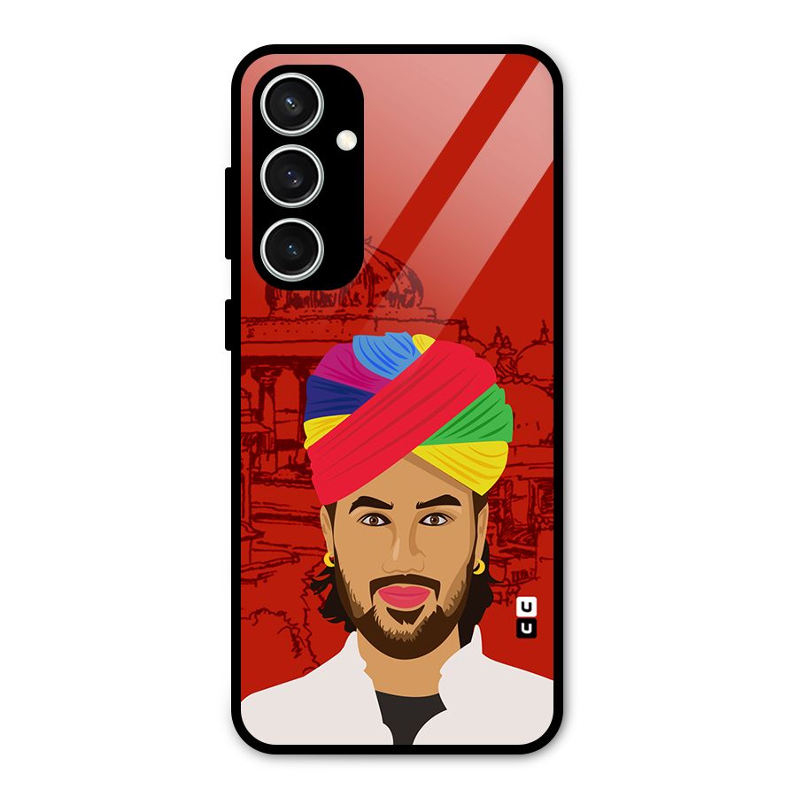 The Rajasthani Chokro Glass Back Case for Galaxy S23 FE