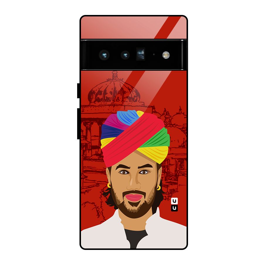 The Rajasthani Chokro Glass Back Case for Google Pixel 6 Pro