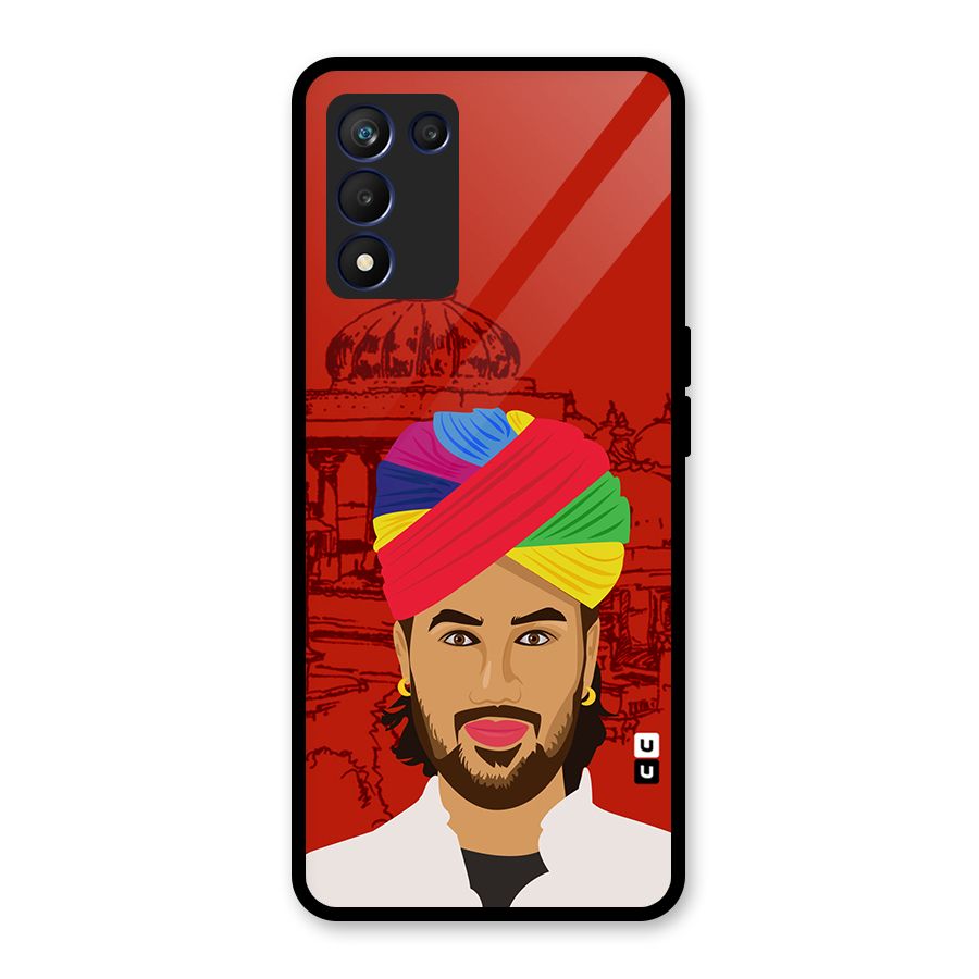 The Rajasthani Chokro Glass Back Case for Realme 9 5G Speed