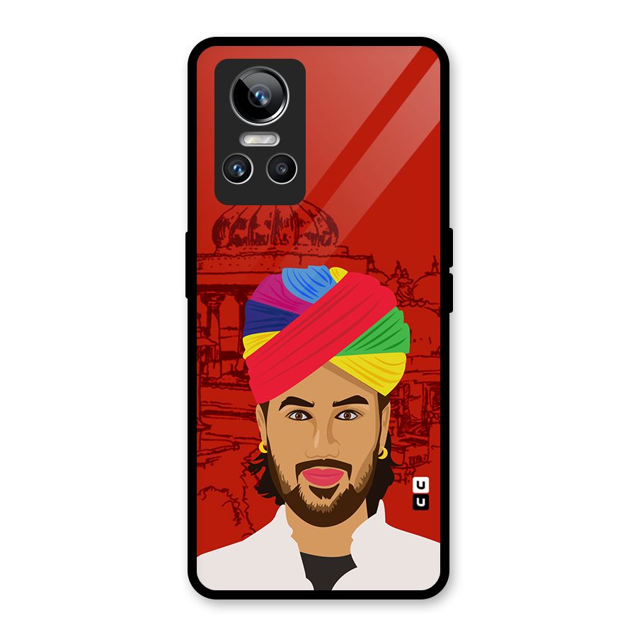The Rajasthani Chokro Glass Back Case for Realme GT Neo 3