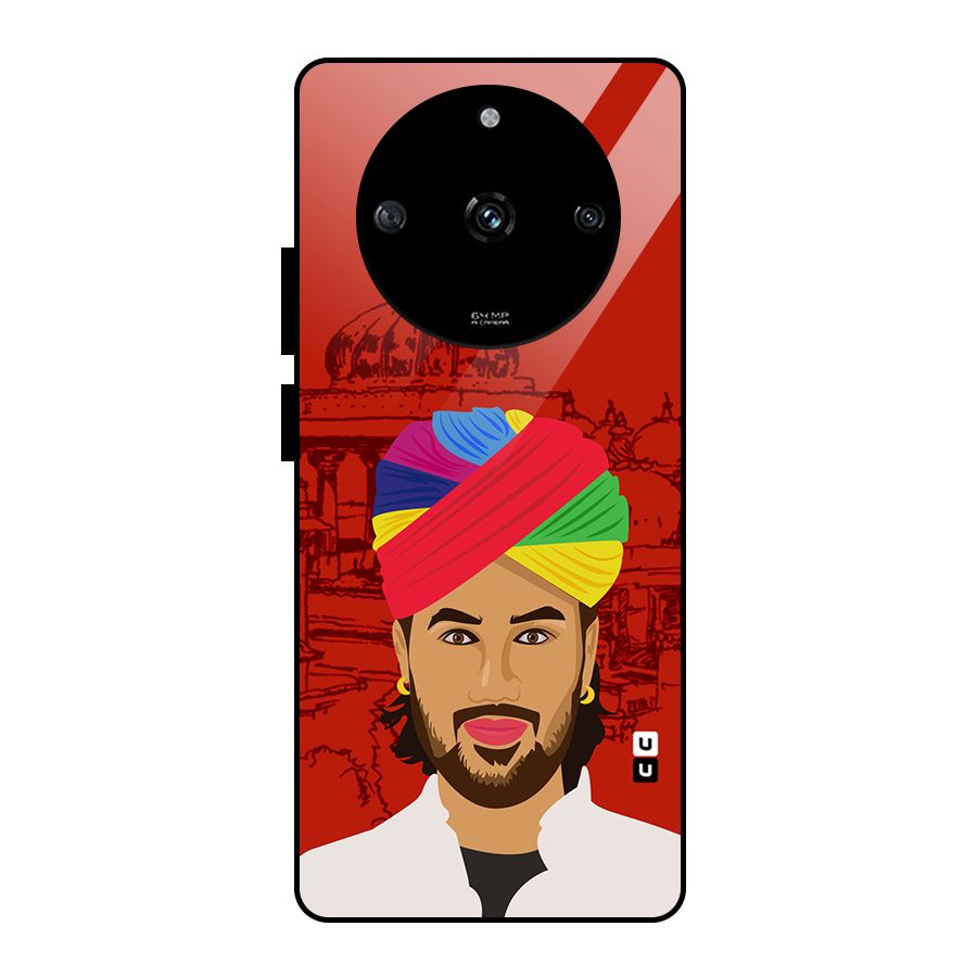 The Rajasthani Chokro Glass Back Case for Realme Narzo 60 5G
