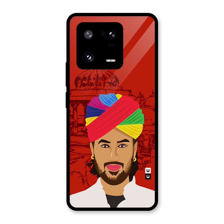 The Rajasthani Chokro Glass Back Case for Xiaomi 13 Pro