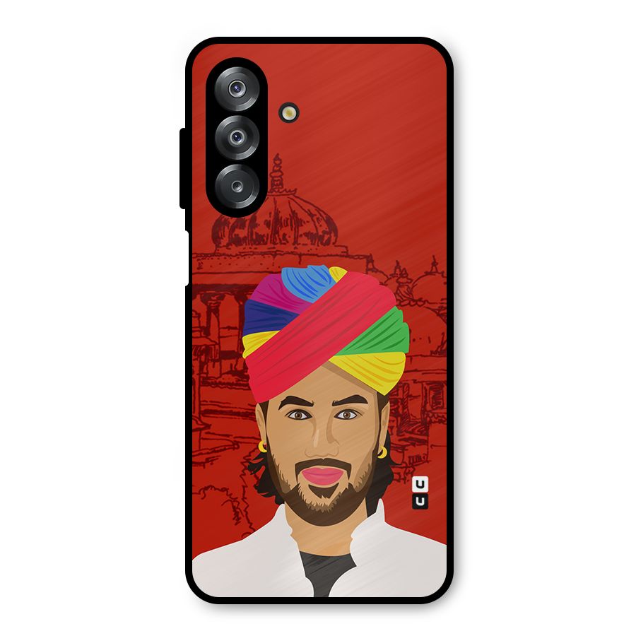 The Rajasthani Chokro Metal Back Case for Galaxy A26
