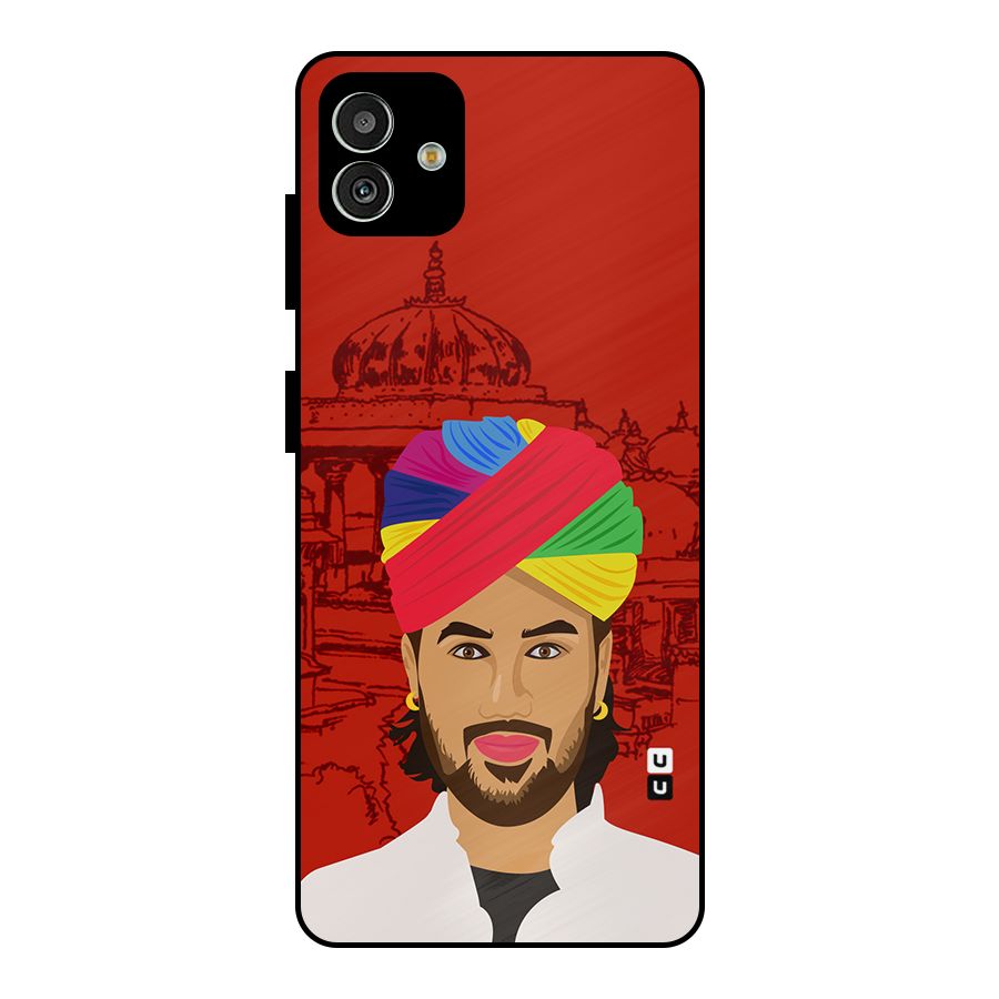 The Rajasthani Chokro Metal Back Case for Galaxy M13 5G