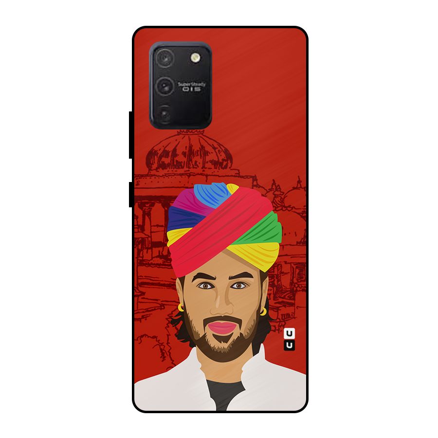 The Rajasthani Chokro Metal Back Case for Galaxy S10 Lite