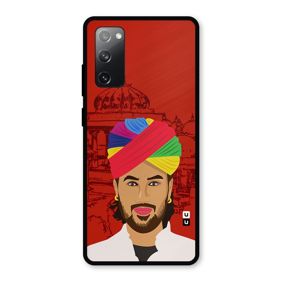 The Rajasthani Chokro Metal Back Case for Galaxy S20 FE 5G