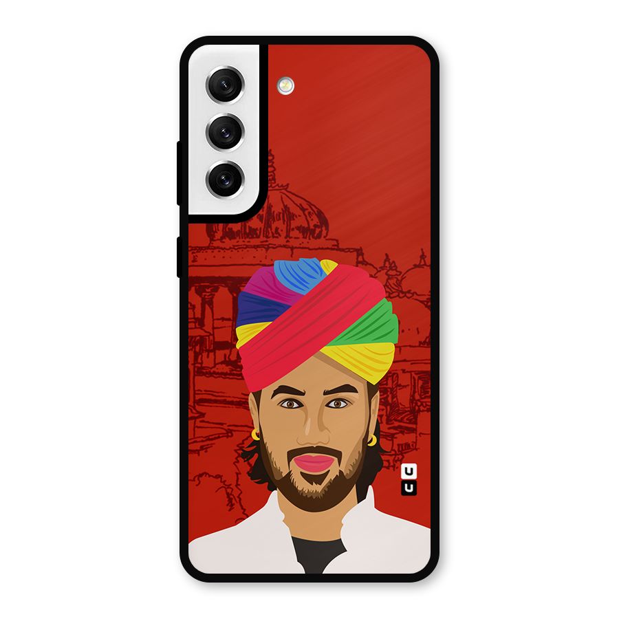 The Rajasthani Chokro Metal Back Case for Galaxy S21 FE 5G