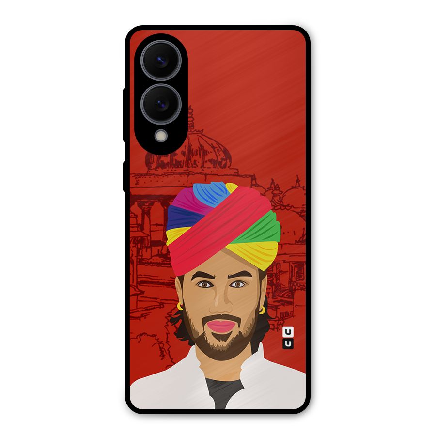 The Rajasthani Chokro Metal Back Case for Galaxy S25 Edge