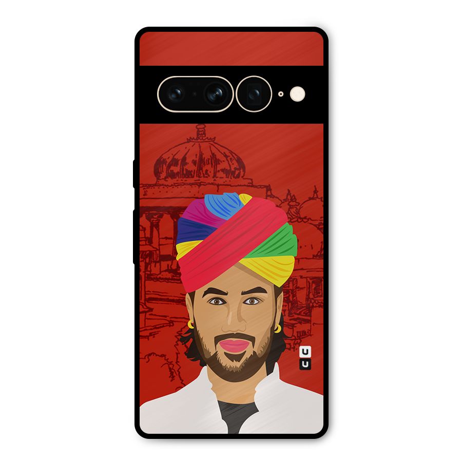 The Rajasthani Chokro Metal Back Case for Google Pixel 7 Pro