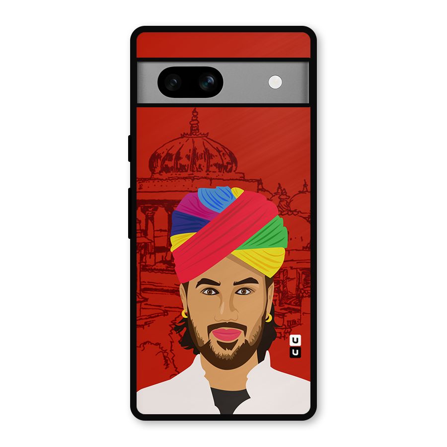 The Rajasthani Chokro Metal Back Case for Google Pixel 7a