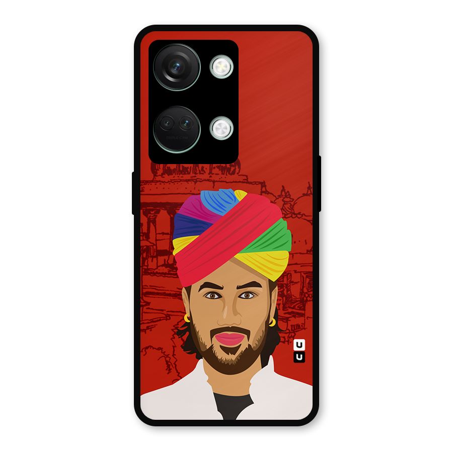 The Rajasthani Chokro Metal Back Case for OnePlus Nord 3