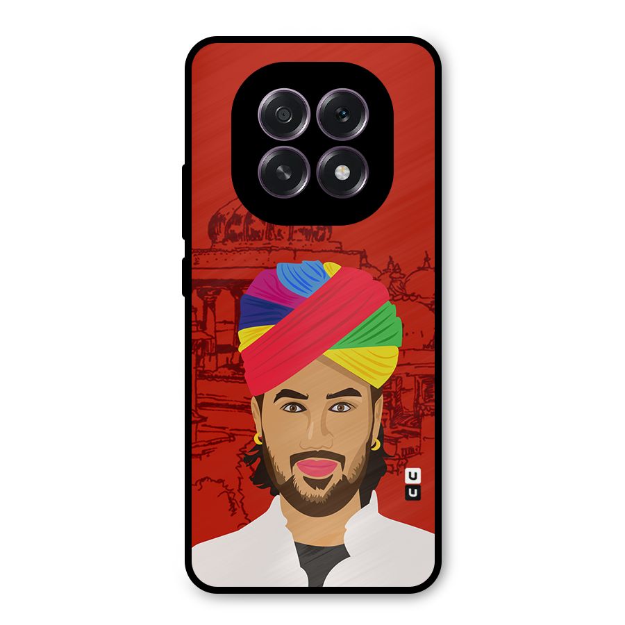 The Rajasthani Chokro Metal Back Case for Oppo F29