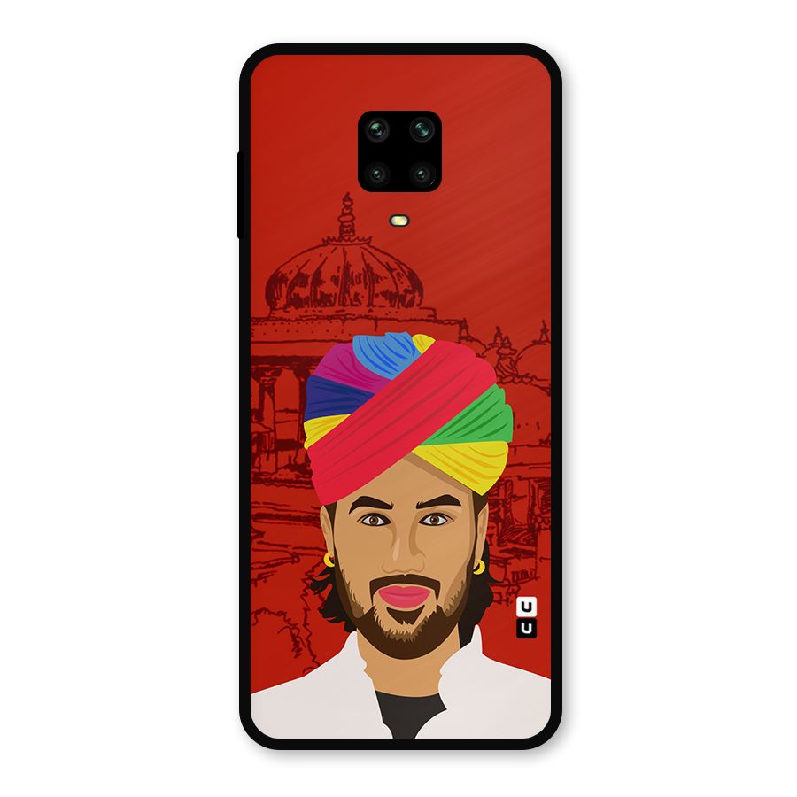 The Rajasthani Chokro Metal Back Case for Poco M2