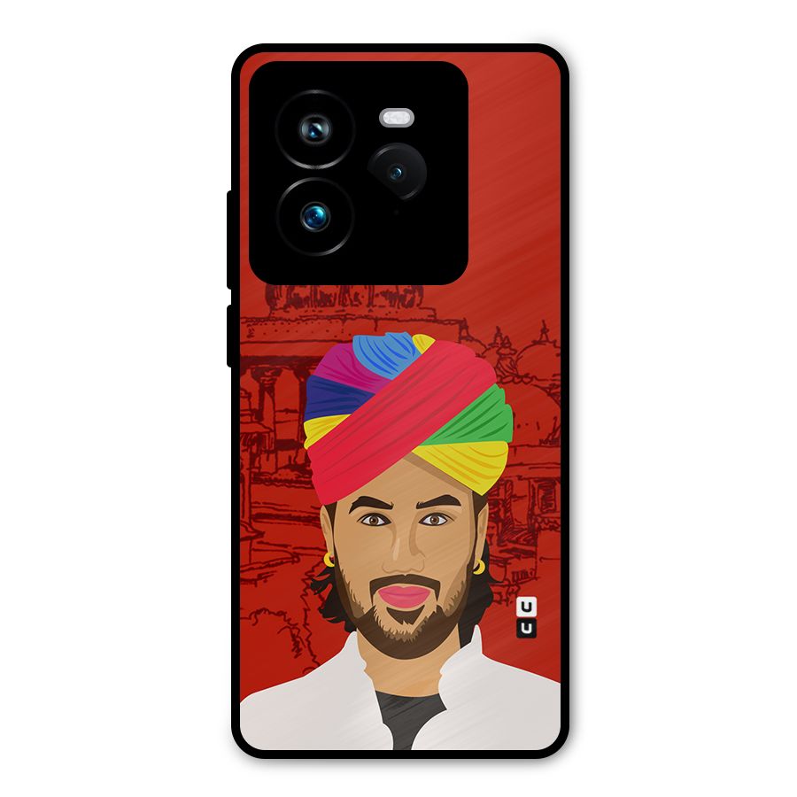 The Rajasthani Chokro Metal Back Case for Realme GT 7 Pro