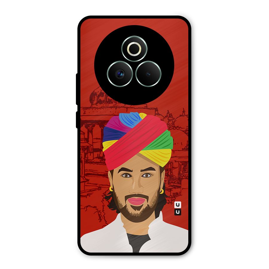 The Rajasthani Chokro Metal Back Case for Realme P3 Pro