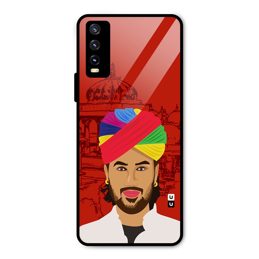 The Rajasthani Chokro Metal Back Case for Vivo Y20