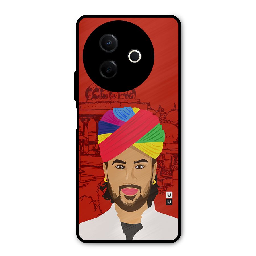 The Rajasthani Chokro Metal Back Case for Vivo Y39