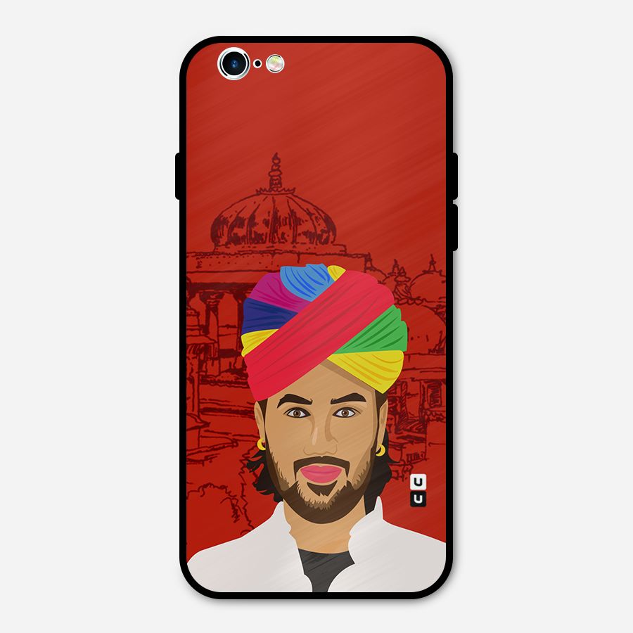 The Rajasthani Chokro Metal Back Case for iPhone 6 6s