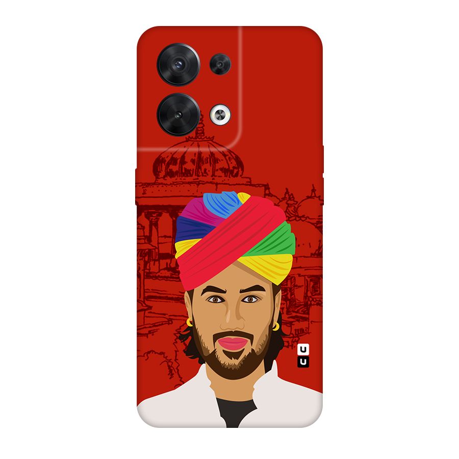 The Rajasthani Chokro Original Polycarbonate Back Case for Oppo Reno8 5G