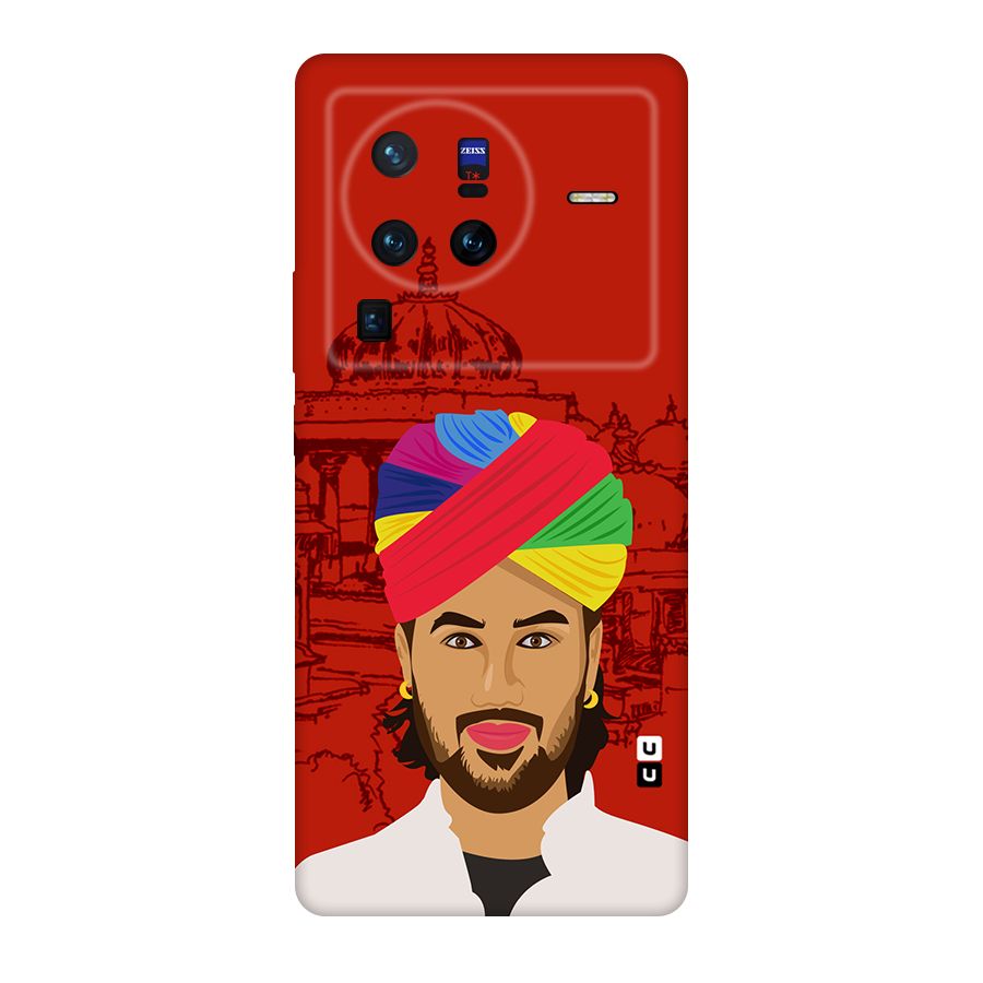 The Rajasthani Chokro Original Polycarbonate Back Case for Vivo X80