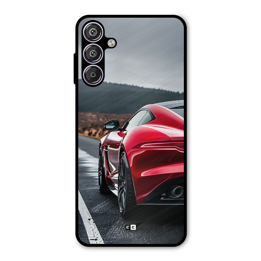 The Royal Car Metal Back Case for Galaxy F15