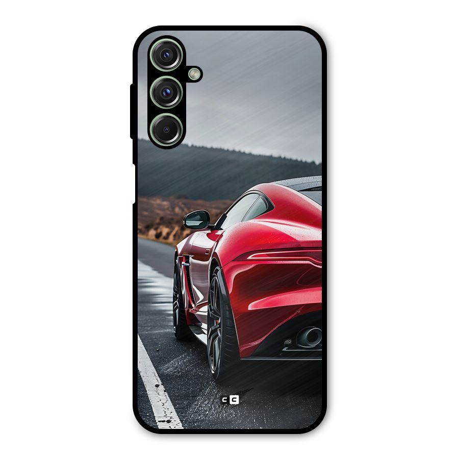 The Royal Car Metal Back Case for Galaxy F34