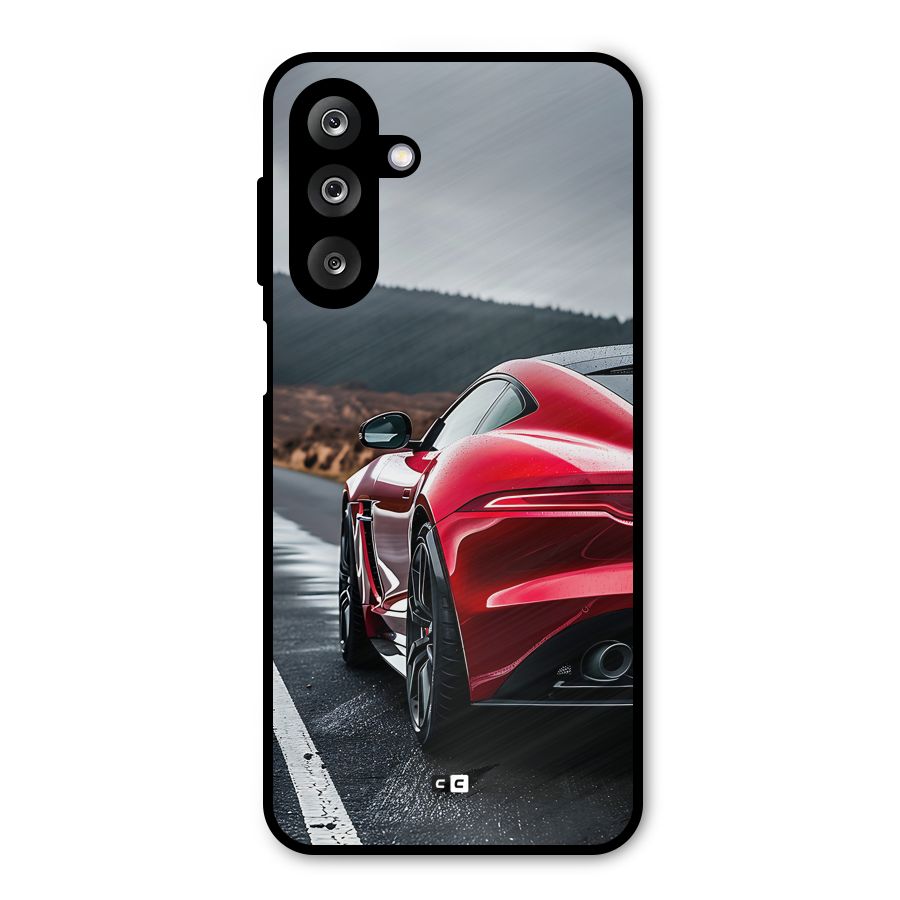 The Royal Car Metal Back Case for Galaxy M36
