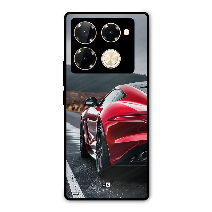The Royal Car Metal Back Case for Infinix Note 40 Pro Plus
