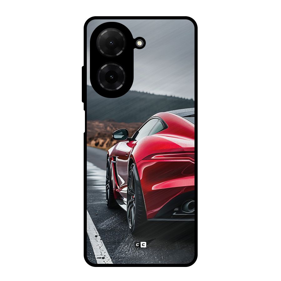 The Royal Car Metal Back Case for Redmi A5 4G
