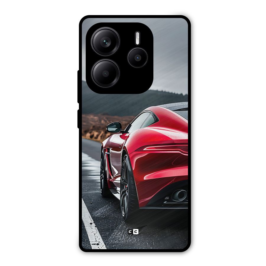 The Royal Car Metal Back Case for Redmi Note 14 5G