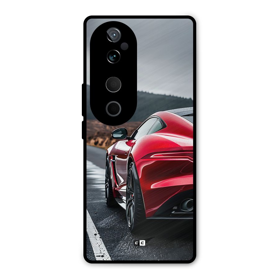 The Royal Car Metal Back Case for Vivo T3 Ultra