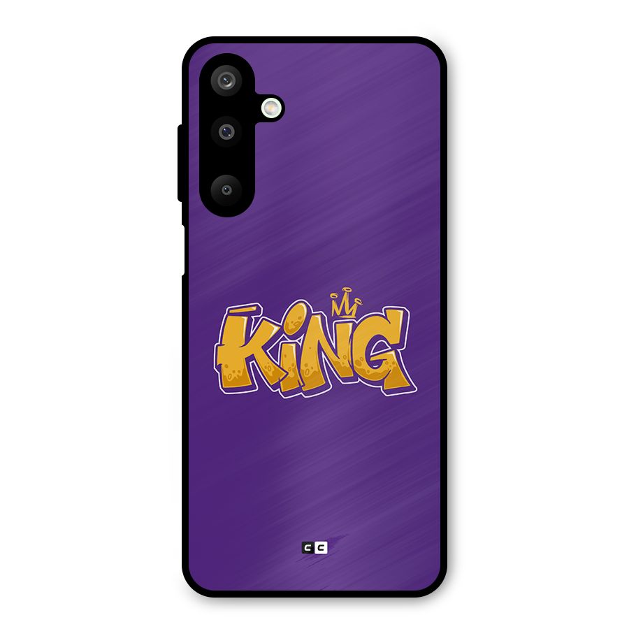 The Royal King Metal Back Case for Galaxy M16