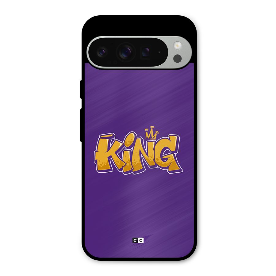 The Royal King Metal Back Case for Google Pixel 9 Pro XL