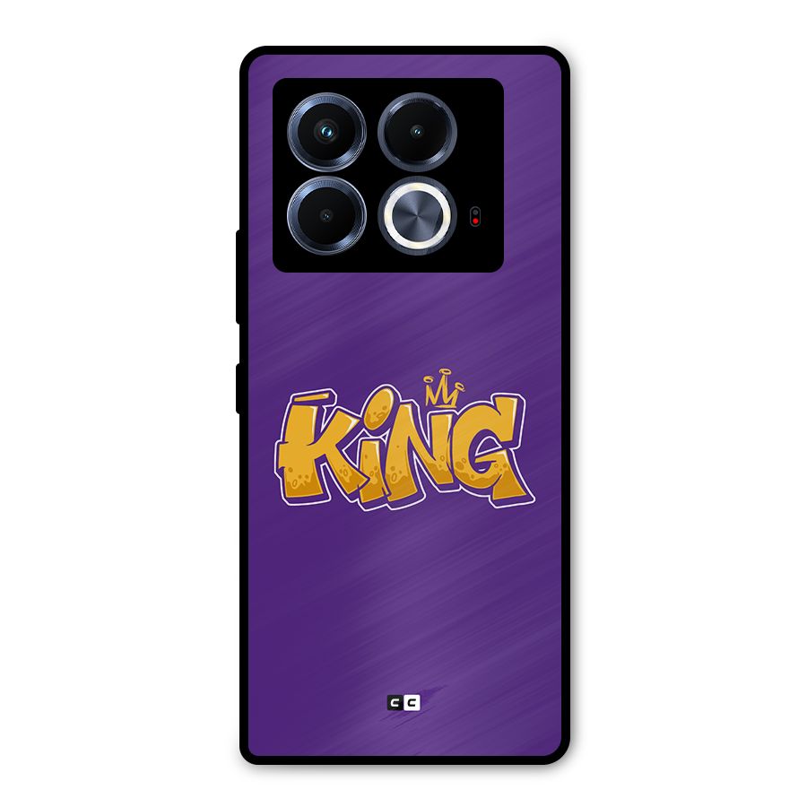 The Royal King Metal Back Case for Infinix Note 40 5G