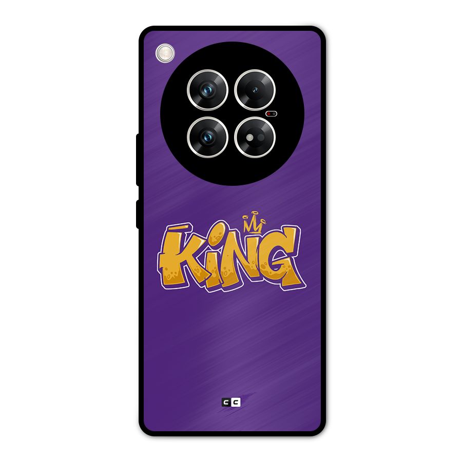 The Royal King Metal Back Case for Infinix Zero 40 5G