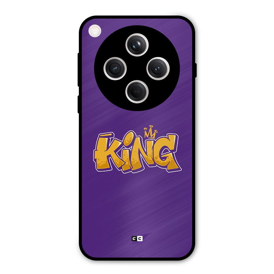 The Royal King Metal Back Case for Oppo Find X8