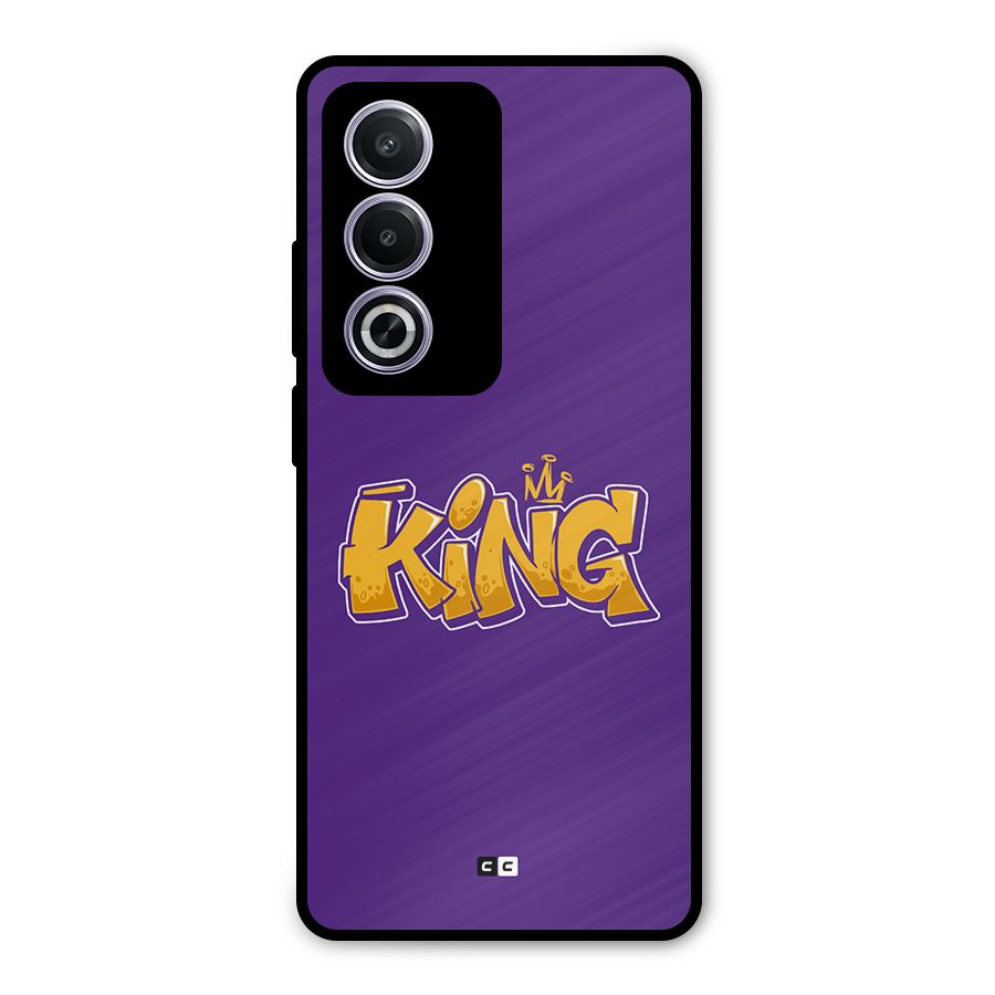 The Royal King Metal Back Case for Oppo K12x
