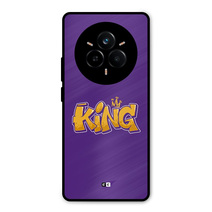 The Royal King Metal Back Case for Realme 14 Pro