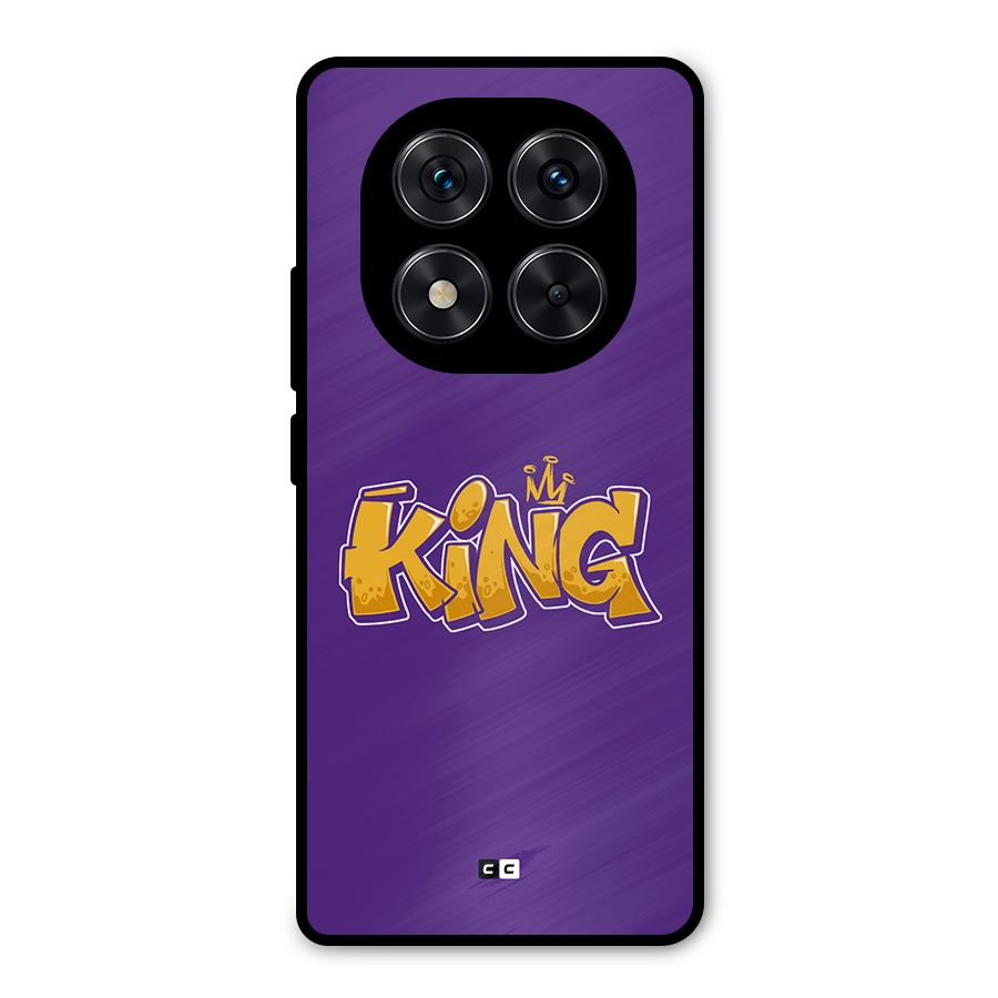 The Royal King Metal Back Case for Redmi Note 14 Pro 5G