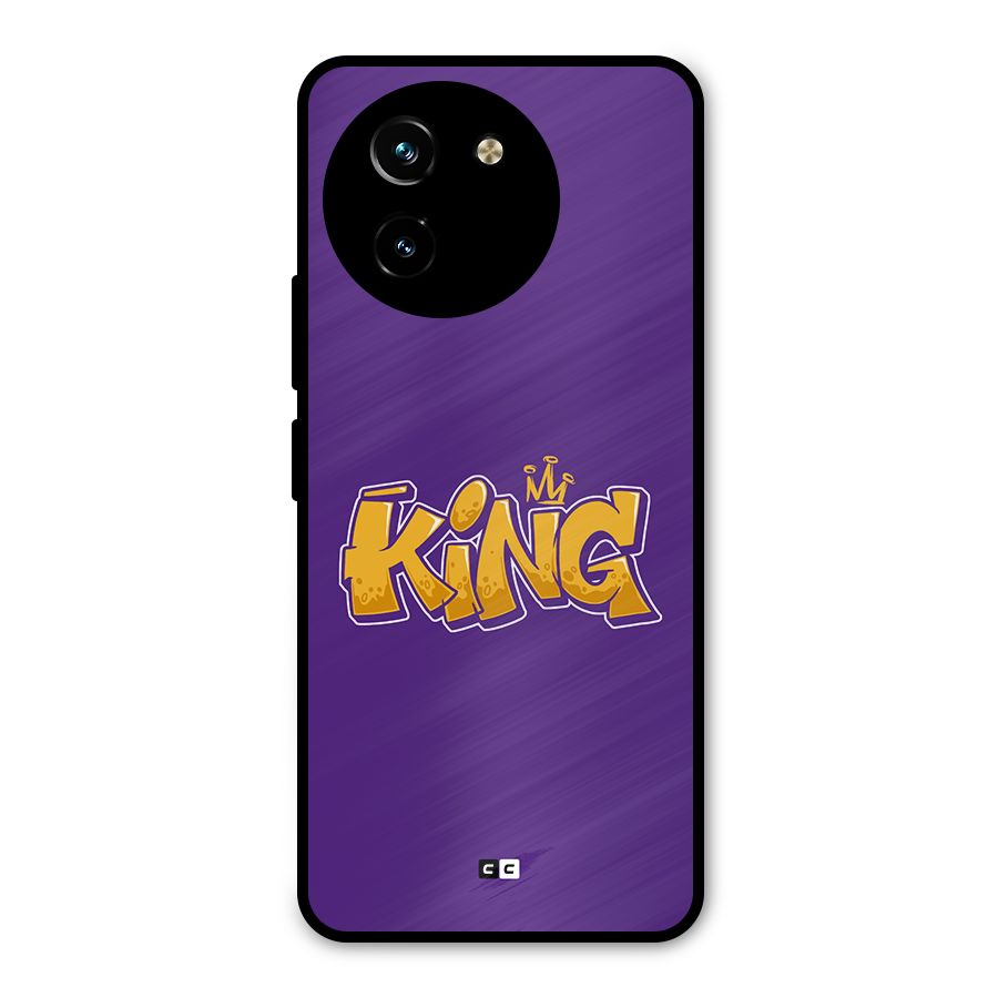 The Royal King Metal Back Case for Vivo Y200i