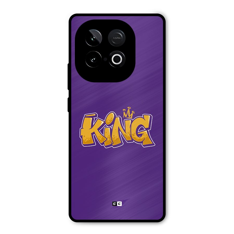 The Royal King Metal Back Case for iQOO Neo 10