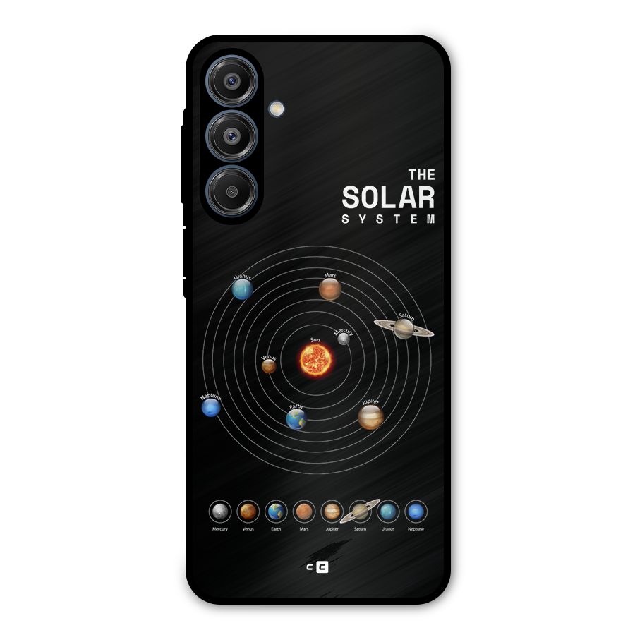 The Solar System Metal Back Case for Galaxy A16 5G