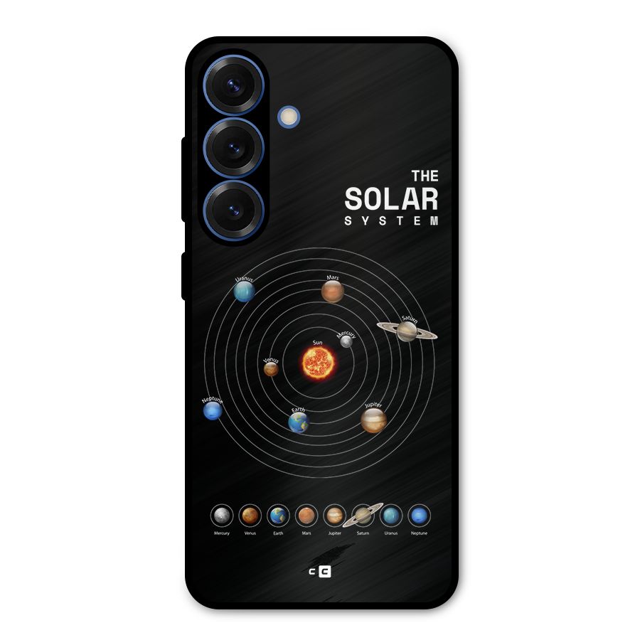 The Solar System Metal Back Case for Galaxy S25