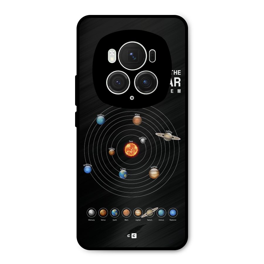 The Solar System Metal Back Case for Honor Magic6 Pro
